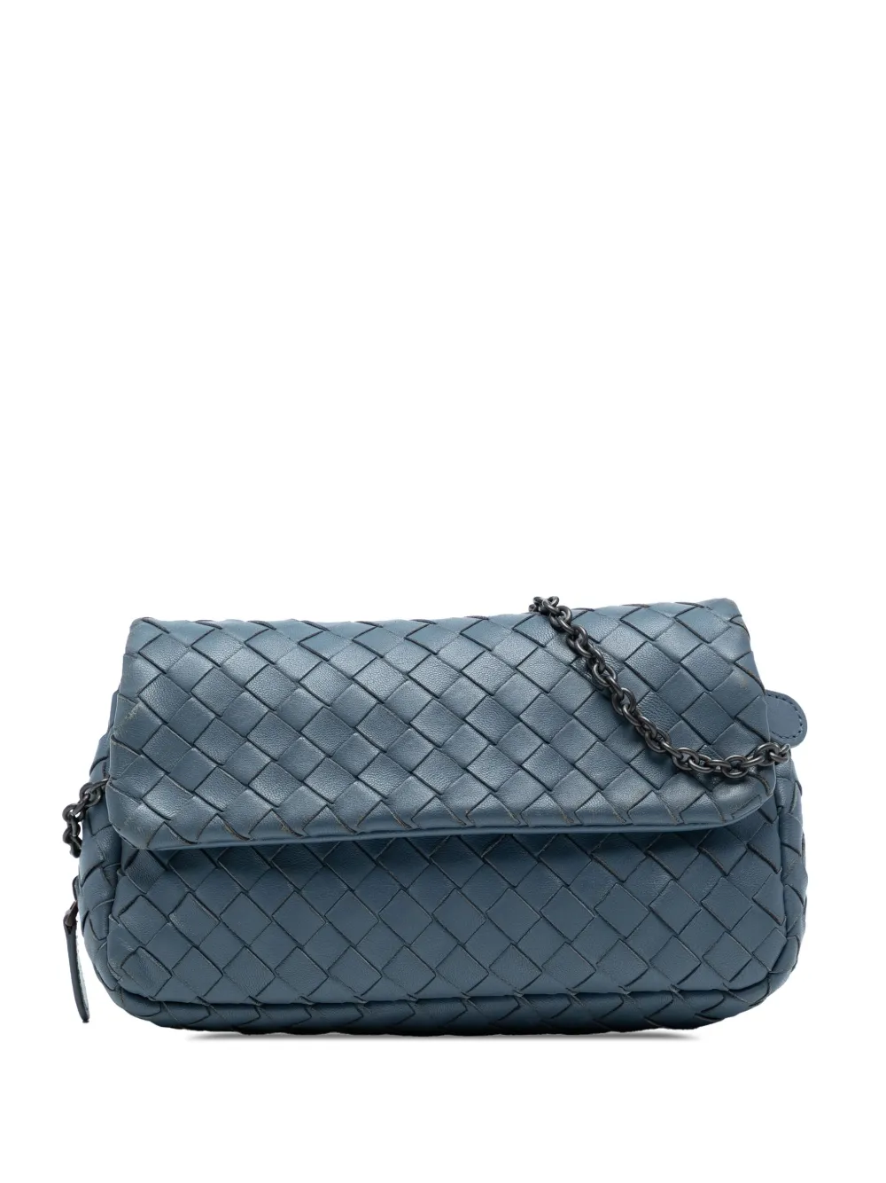 Bottega Veneta Pre-Owned 2012-2025 ミニナッパ イントレチャート エキスパンダブル チェーン Bottega Veneta Pre-Owned 2012-2025 ミニナッパ イントレチャート エキスパンダブル チェーン