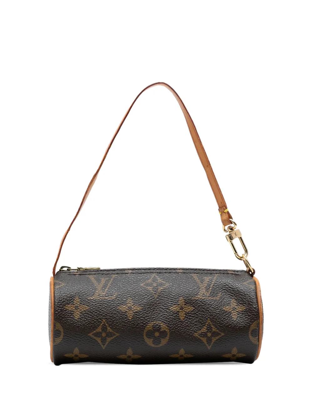 Louis Vuitton Pre-Owned 1990-2025 モノグラム パピヨン ポシェット ハンドバッグ - ブラウン Louis Vuitton Pre-Owned 1990-2025 モノグラム パピヨン ポシェット ハンドバッグ - ブラウン