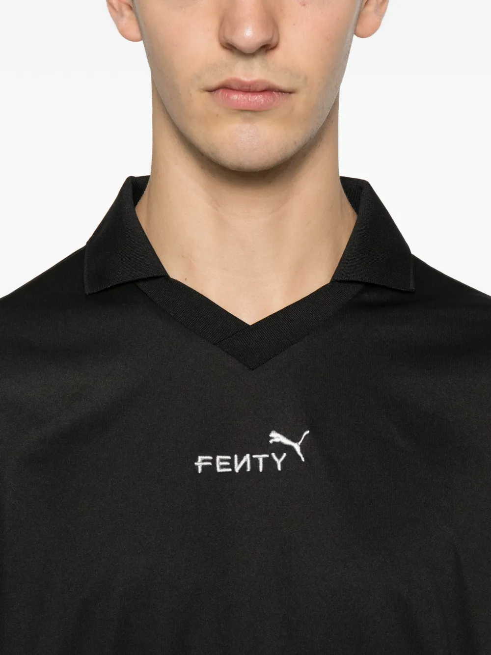 Fenty X Puma Long-sleeve Top In Black