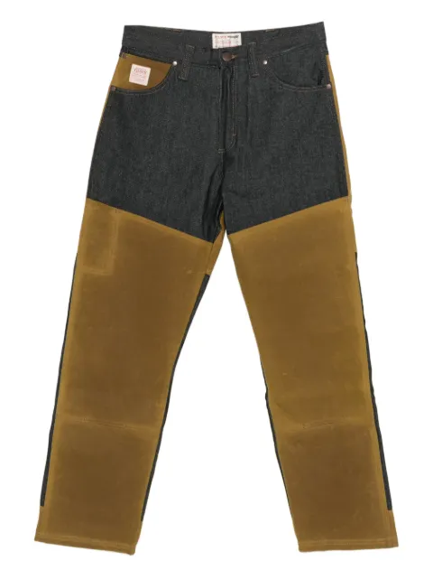 Filson x Wrangler Adventure panelled jeans 