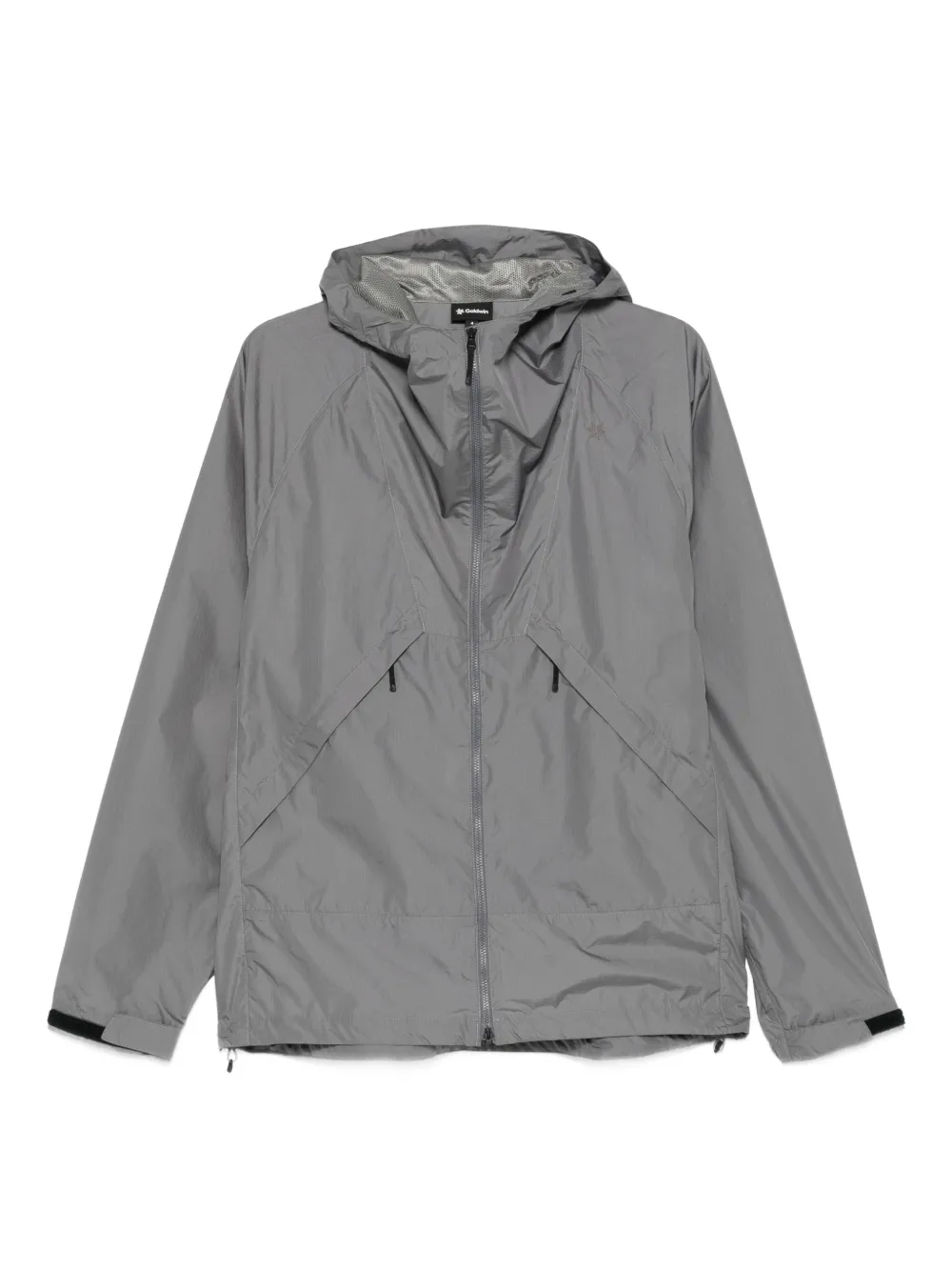 Goldwin Rip-stop hooded-zipped jacket | gris | Image 1