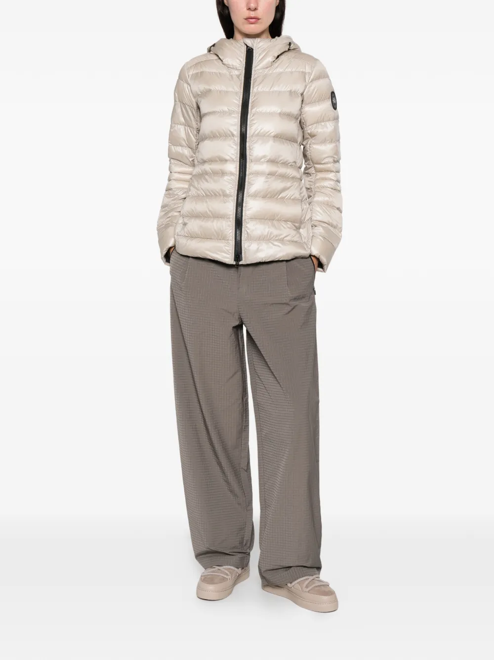 Hiking Patrol Waypoint Zipped-textured Trousers In Brown