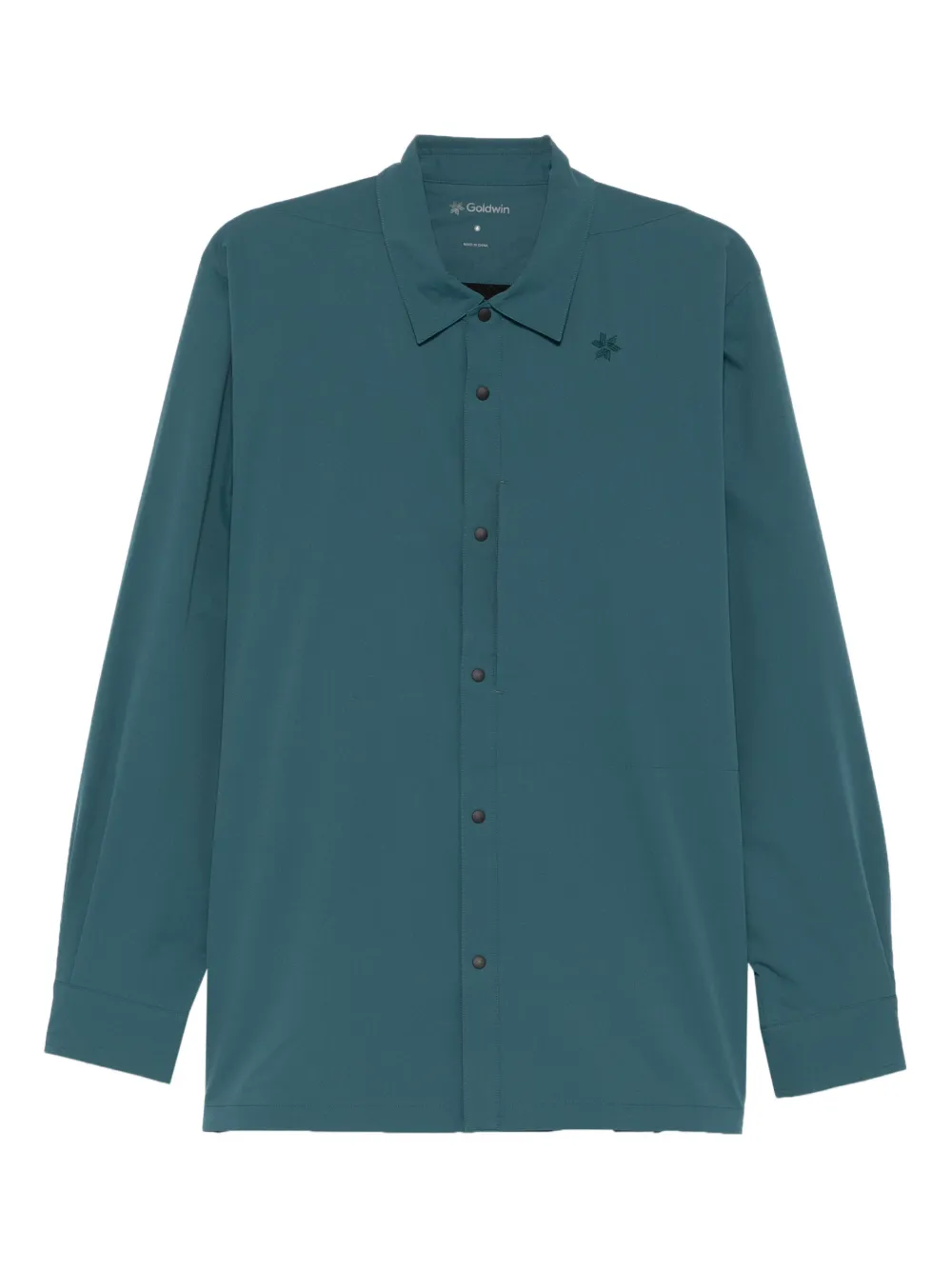 Goldwin All Direction long-sleeve overshirt | Blue | Image 1