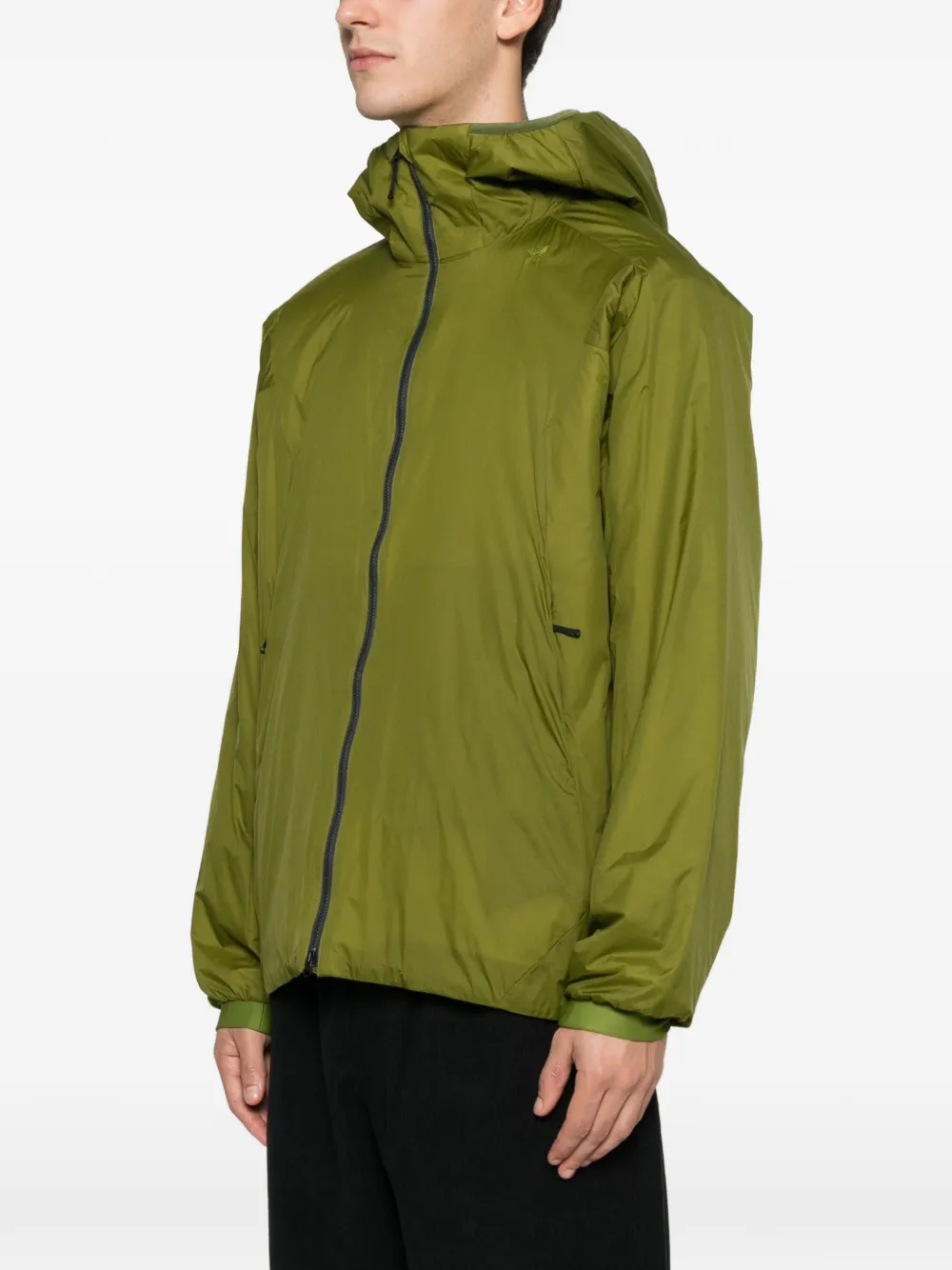  Goldwin Hooded-zipped Jacket - Green 