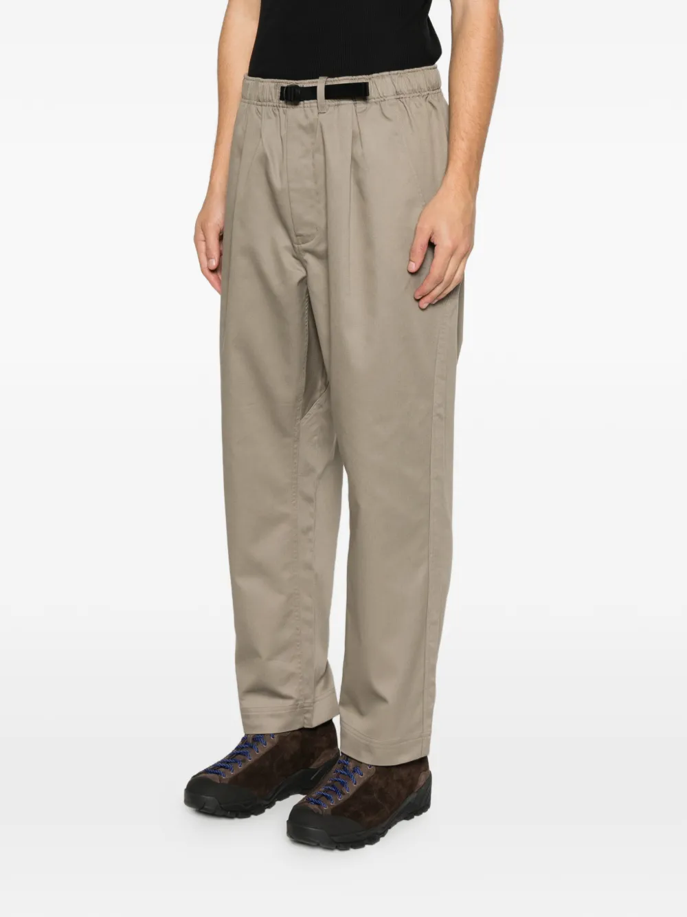 Goldwin Twill Easy belted trousers Bruin