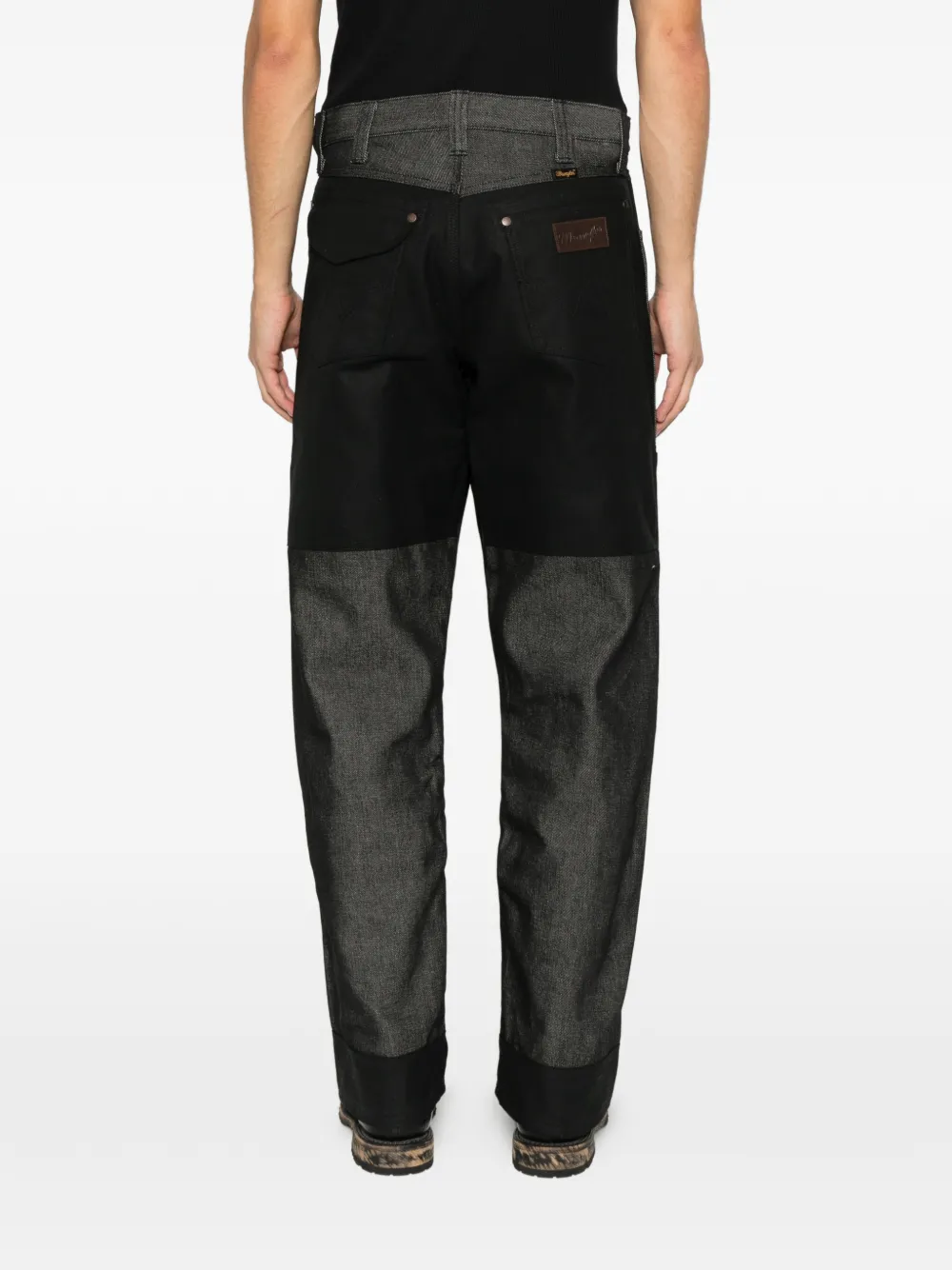 Filson x Wrangler Adventure jeans met vlakken Zwart
