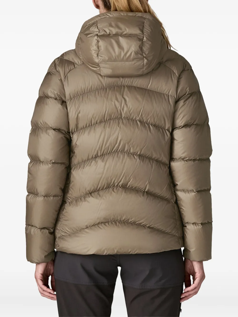 Patagonia Donsjack met capuchon Beige