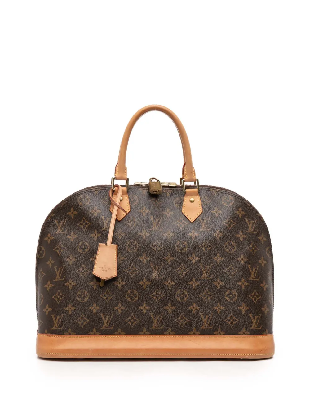 Louis Vuitton Pre-Owned 2012 モノグラム アルマ GM ハンドバッグ - ブラウン Louis Vuitton Pre-Owned 2012 モノグラム アルマ GM ハンドバッグ - ブラウン