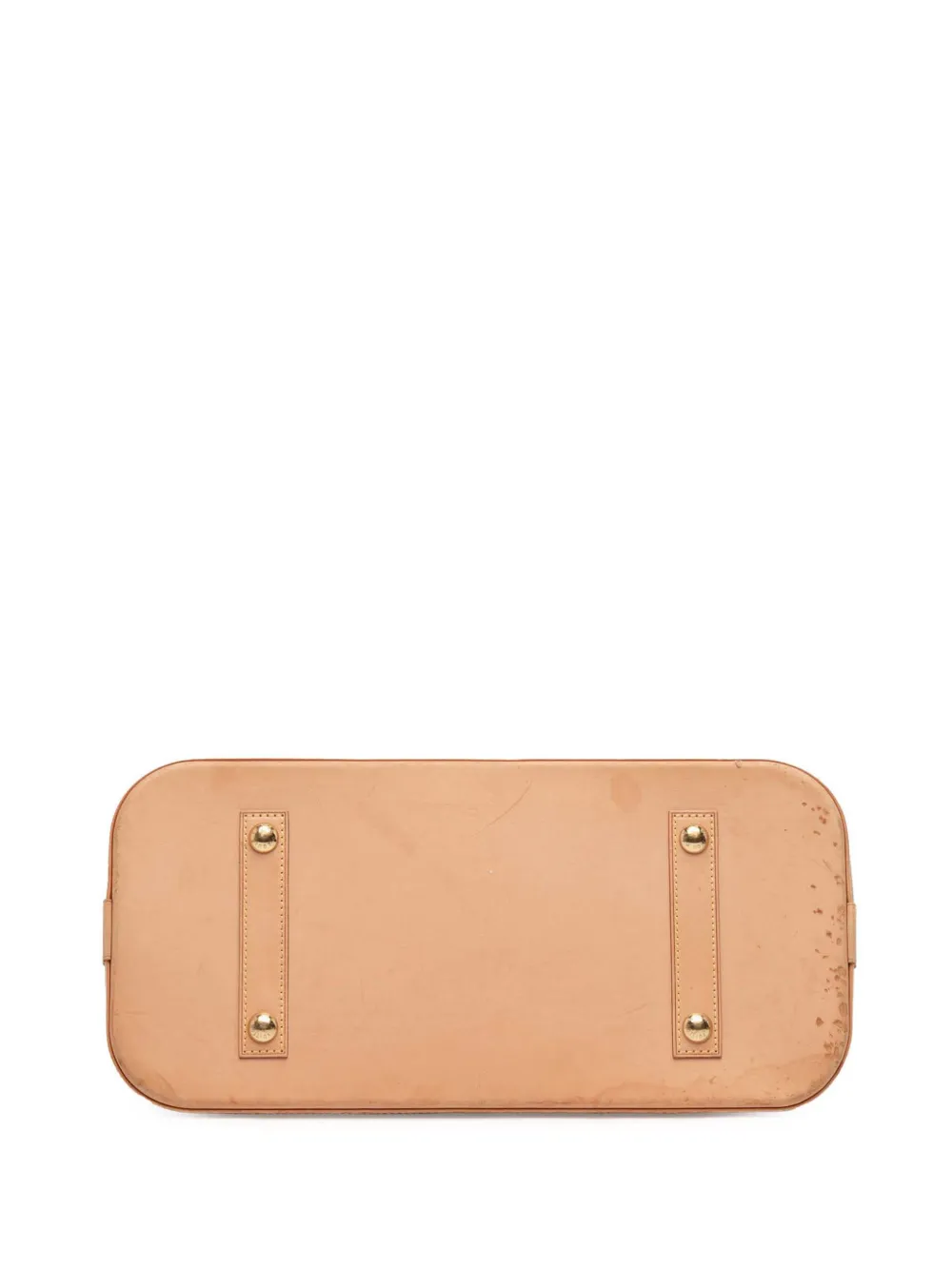 Pre-owned Louis Vuitton 2012 Monogram Alma Gm Handbag In Brown