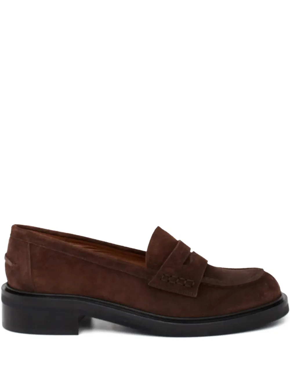 ATP Atelier Albaredo loafers met bandje Bruin