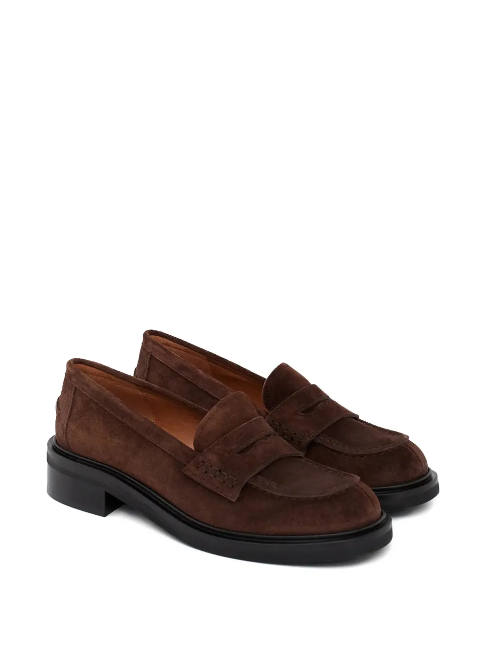 ATP Atelier Albaredo loafers met bandje Bruin