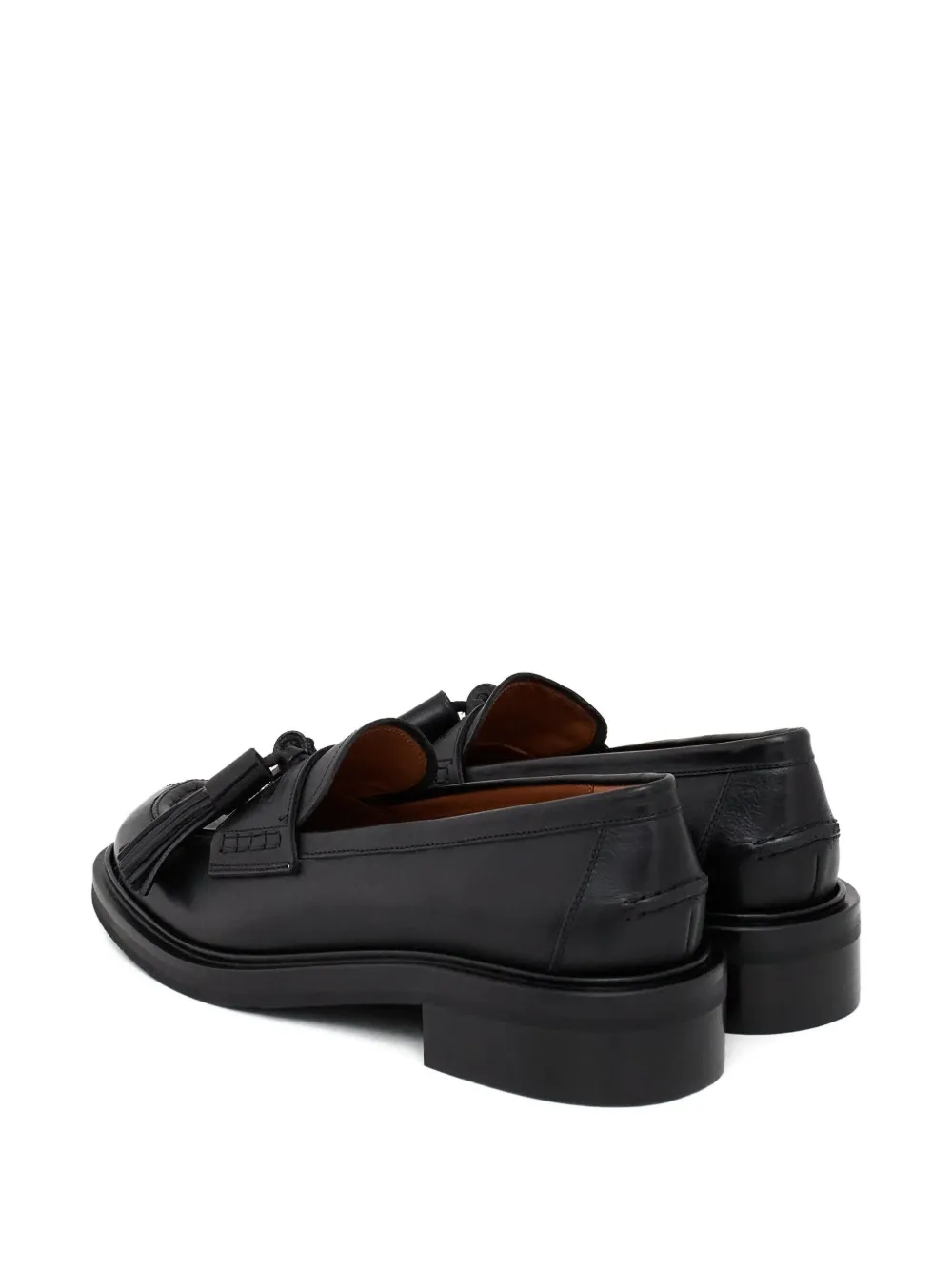 Atp Atelier Albaredo Tassel Round-toe Loafers In Black
