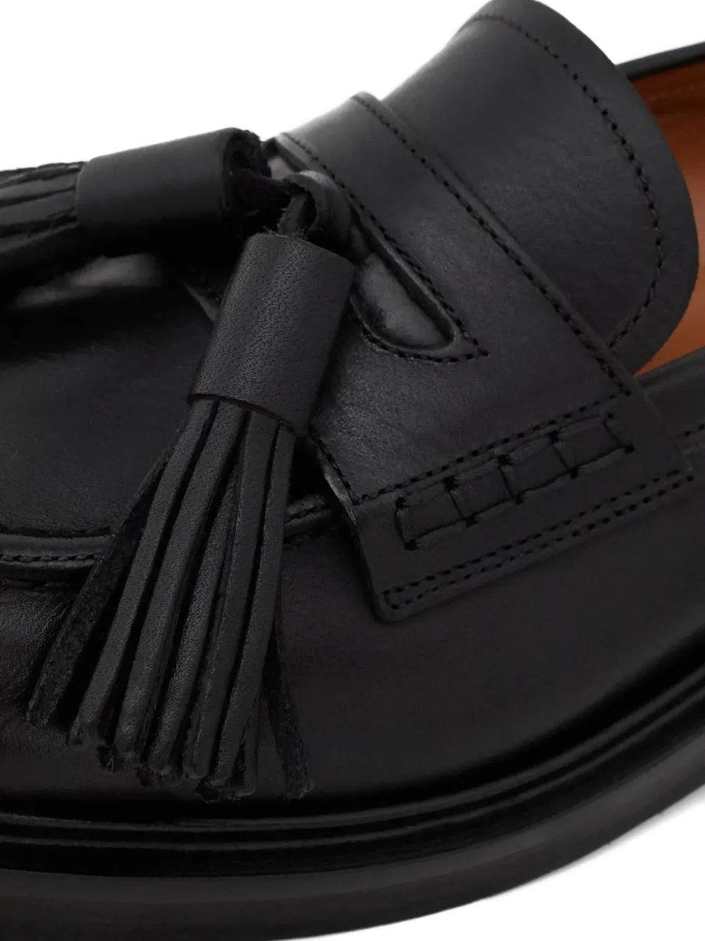 Atp Atelier Albaredo Tassel Round-toe Loafers In Black
