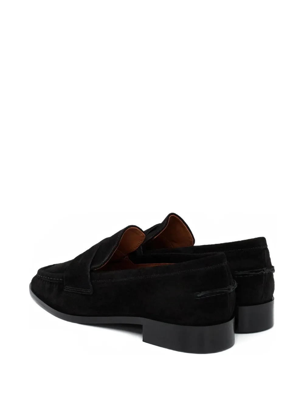 Atp Atelier Airola Almond-toe Loafers In Black