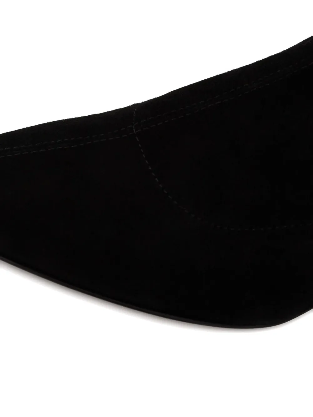 Atp Atelier 55mm Cerone Pointed Heel Boots In Black