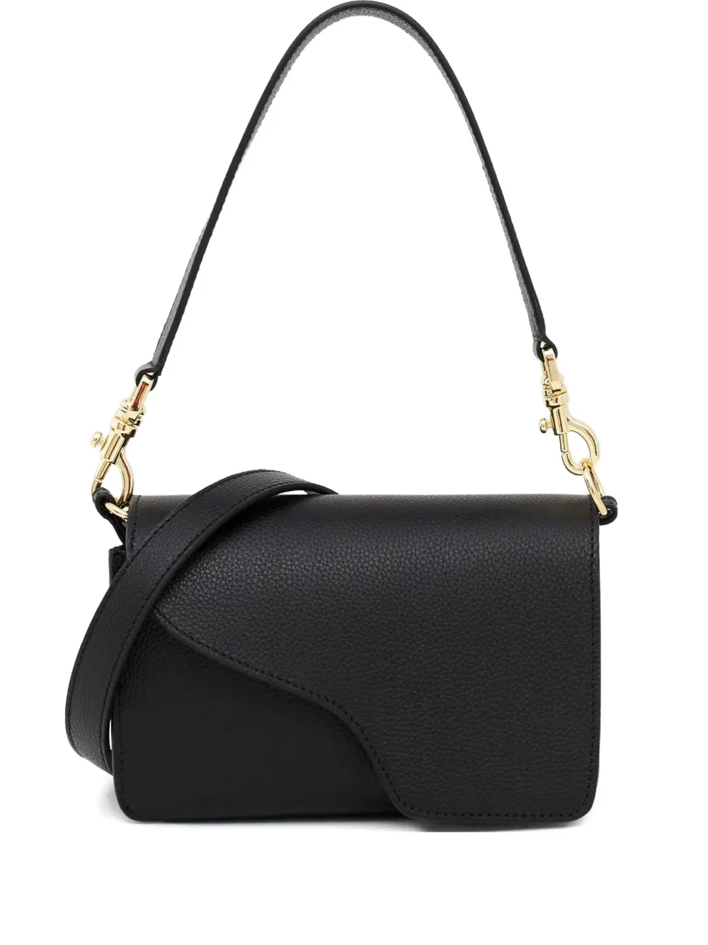 ATP Atelier Corsina magnetic-flap shoulder bag - Nero