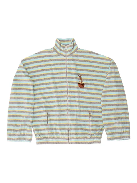 Natasha Zinko striped embroidered sweater