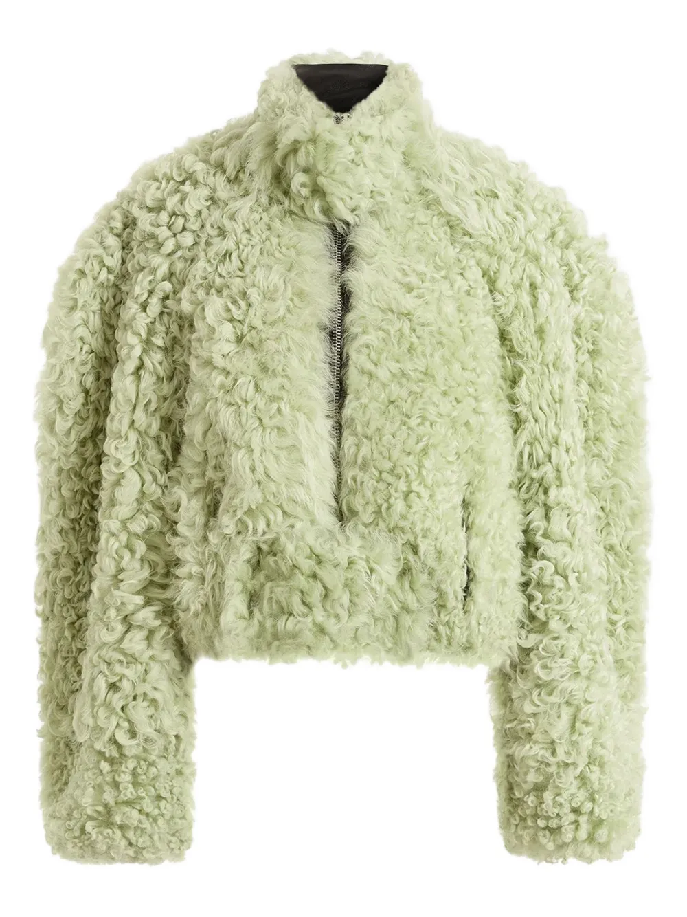 16Arlington zip high-neck jacket | Green | Image 1