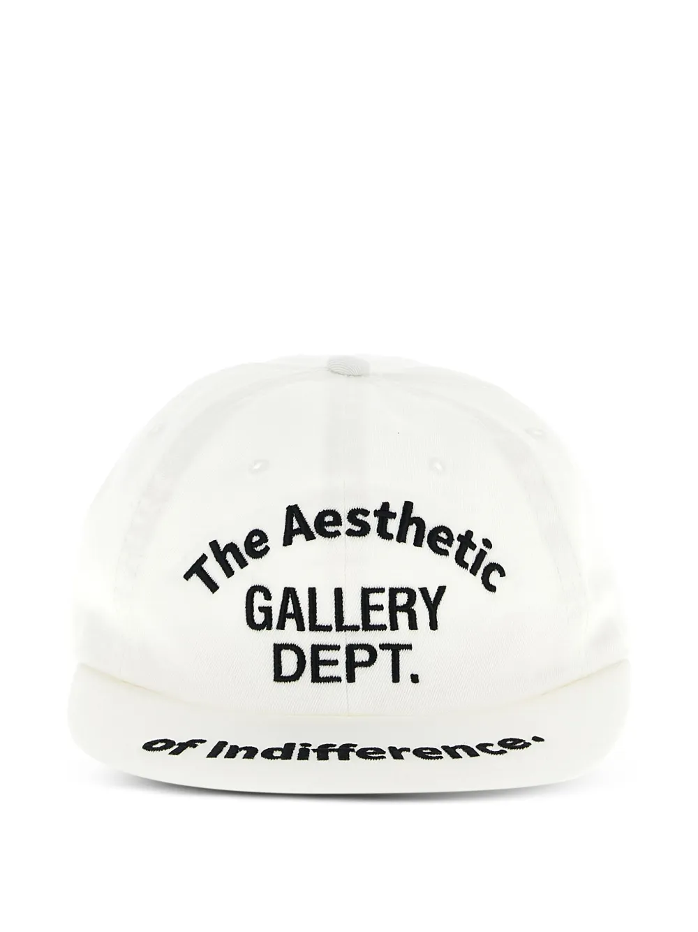 GALLERY DEPT. Aesthetic of Indifference embroidered cap | White | Image 1