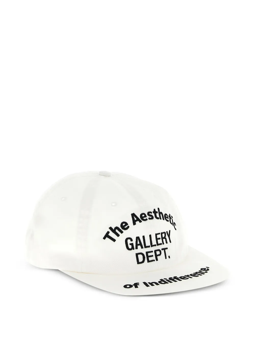 Gallery Dept. Aesthetic Of Indifference Embroidered Cap In White