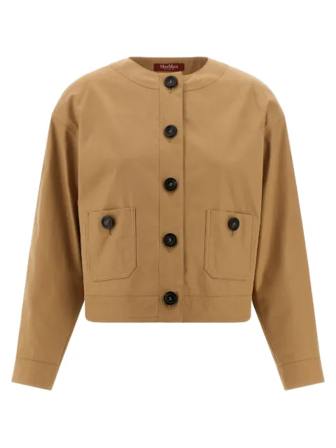 Max Mara veste bomber à boutonnière Biavo