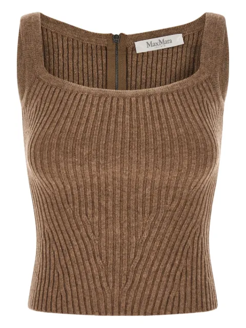 Max Mara Aretusa ribbed-knit tank top