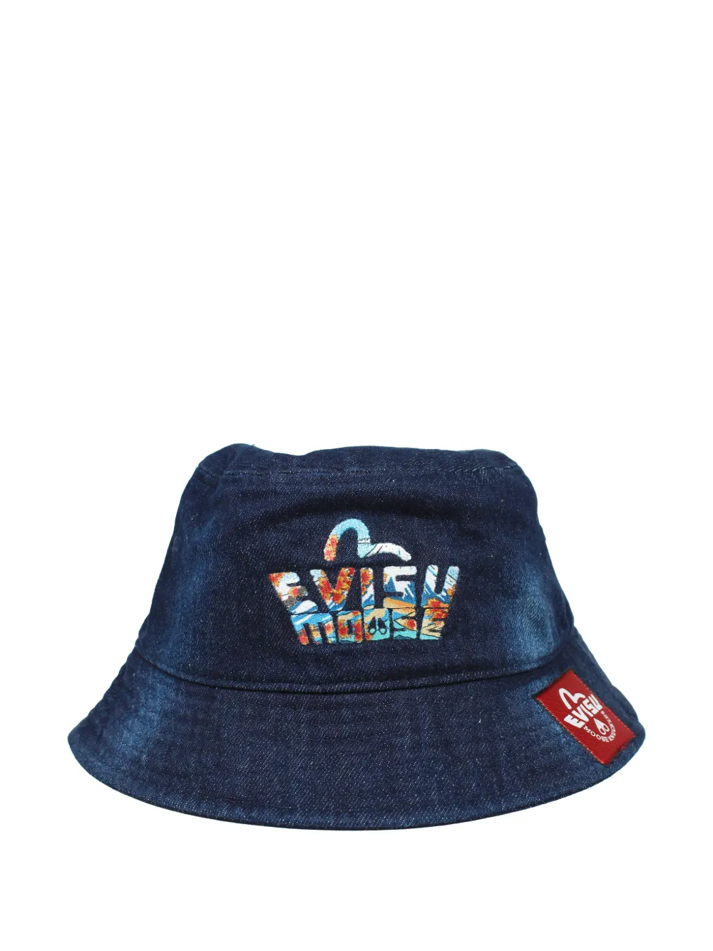 EVISU x Moose Knuckles embroidered bucket hat | Blue | Image 1