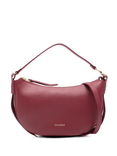 Coccinelle zip leather tote bag