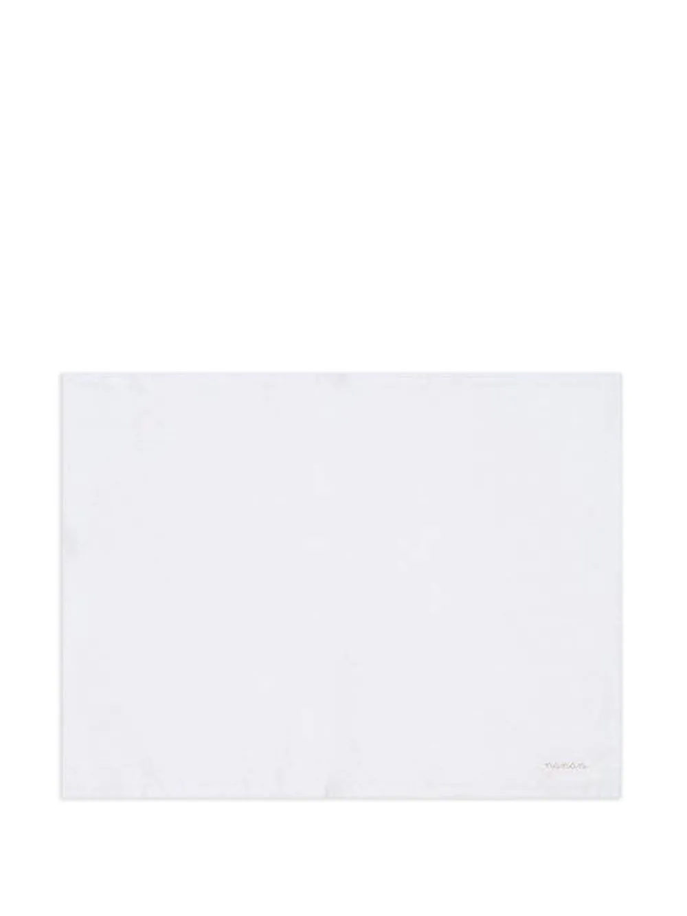 NANAN teddy bear-print blanket - Bianco