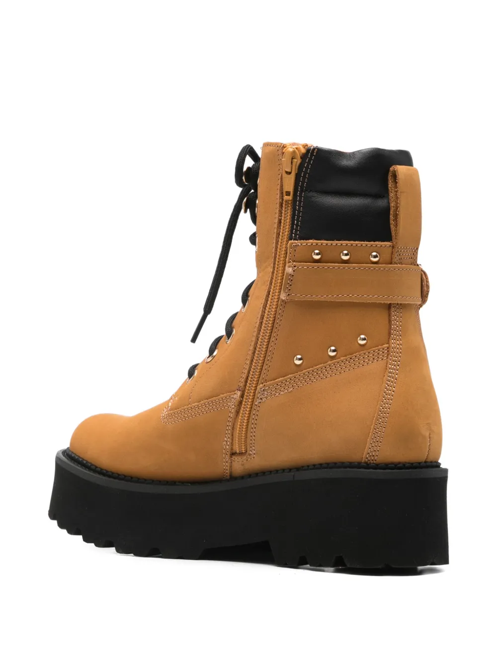  Cult Studded-detail Boots - Brown 