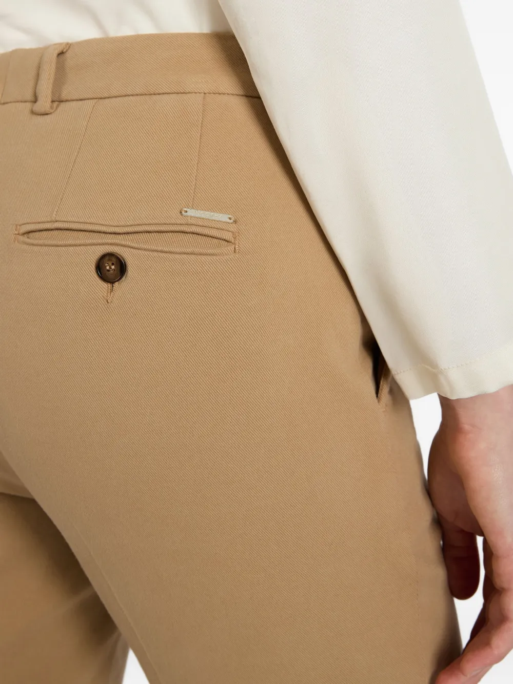Slowear Pleat-detail Tailored Trousers In Brown