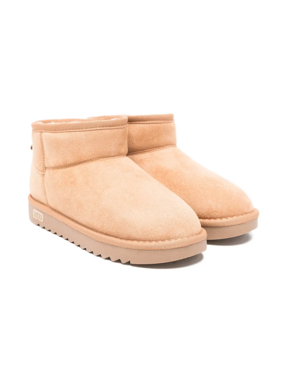 Cult logo-plaque boots - Toni neutri