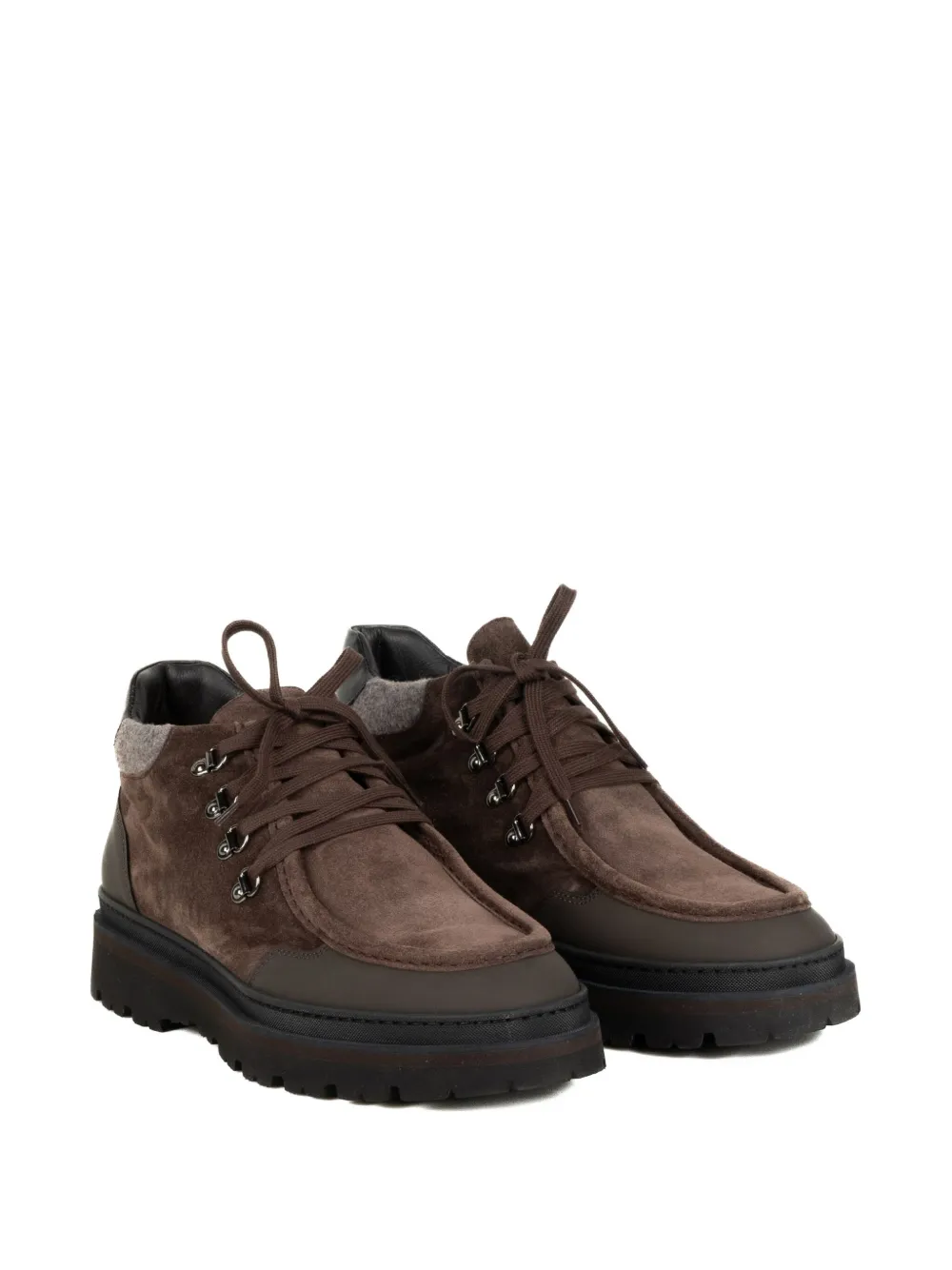 a.testoni lace-up boots | Hiking Boots | Image 2