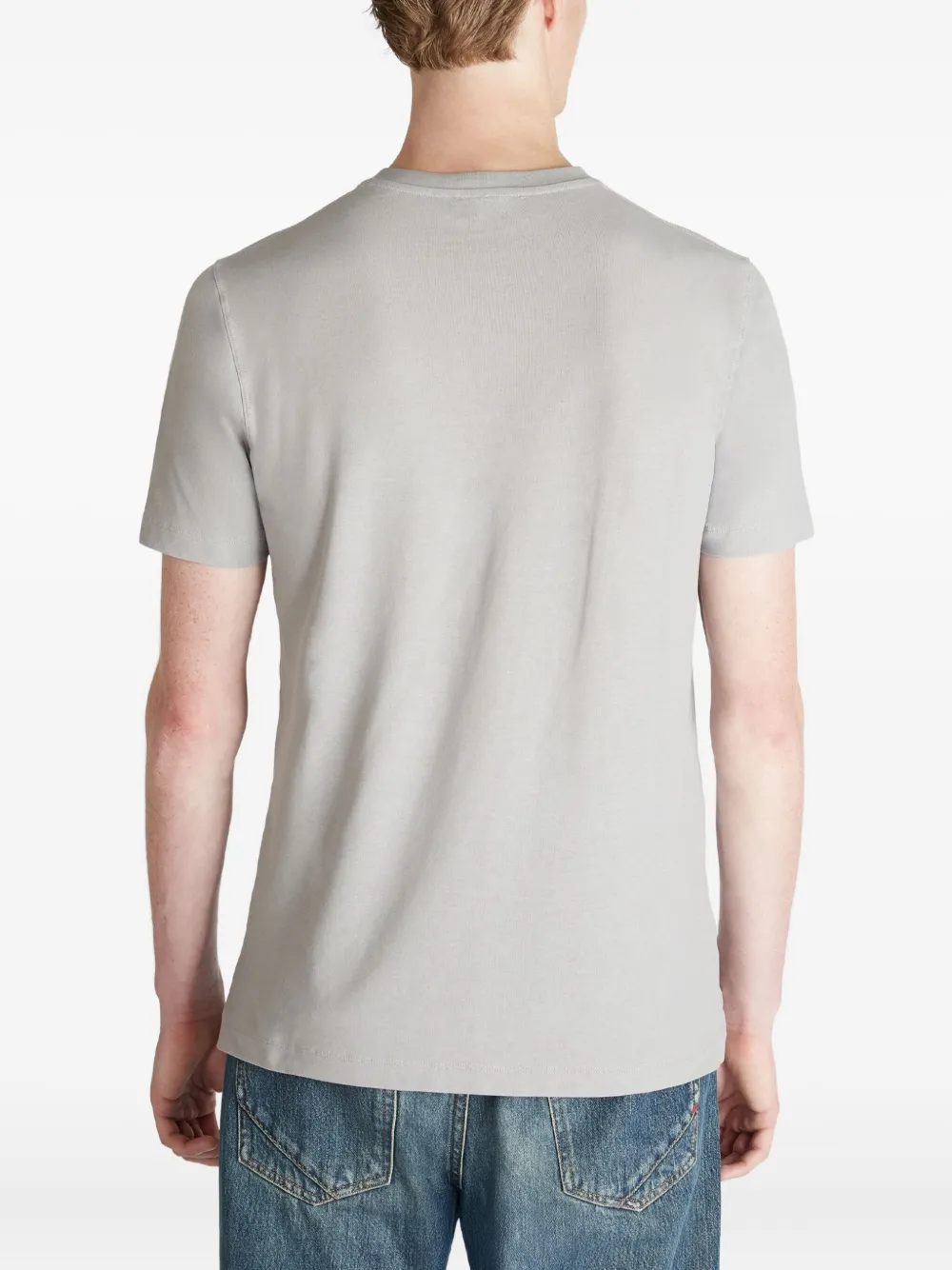 slowear Katoenen T-shirt Grijs