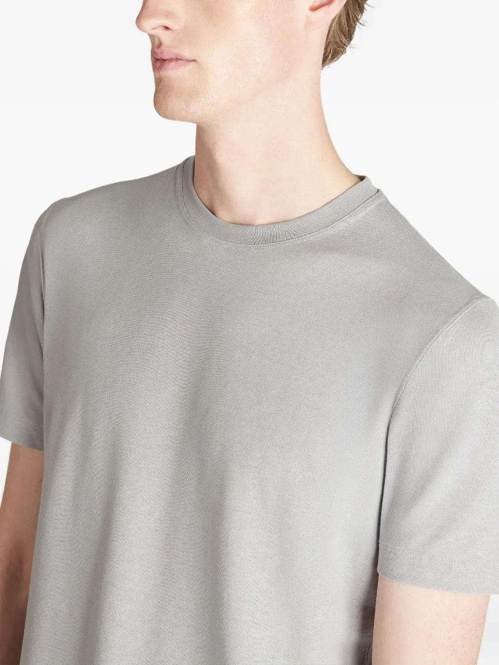 slowear Katoenen T-shirt Grijs