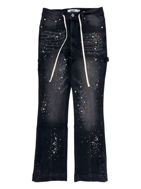 duaa Guidance embellished jeans