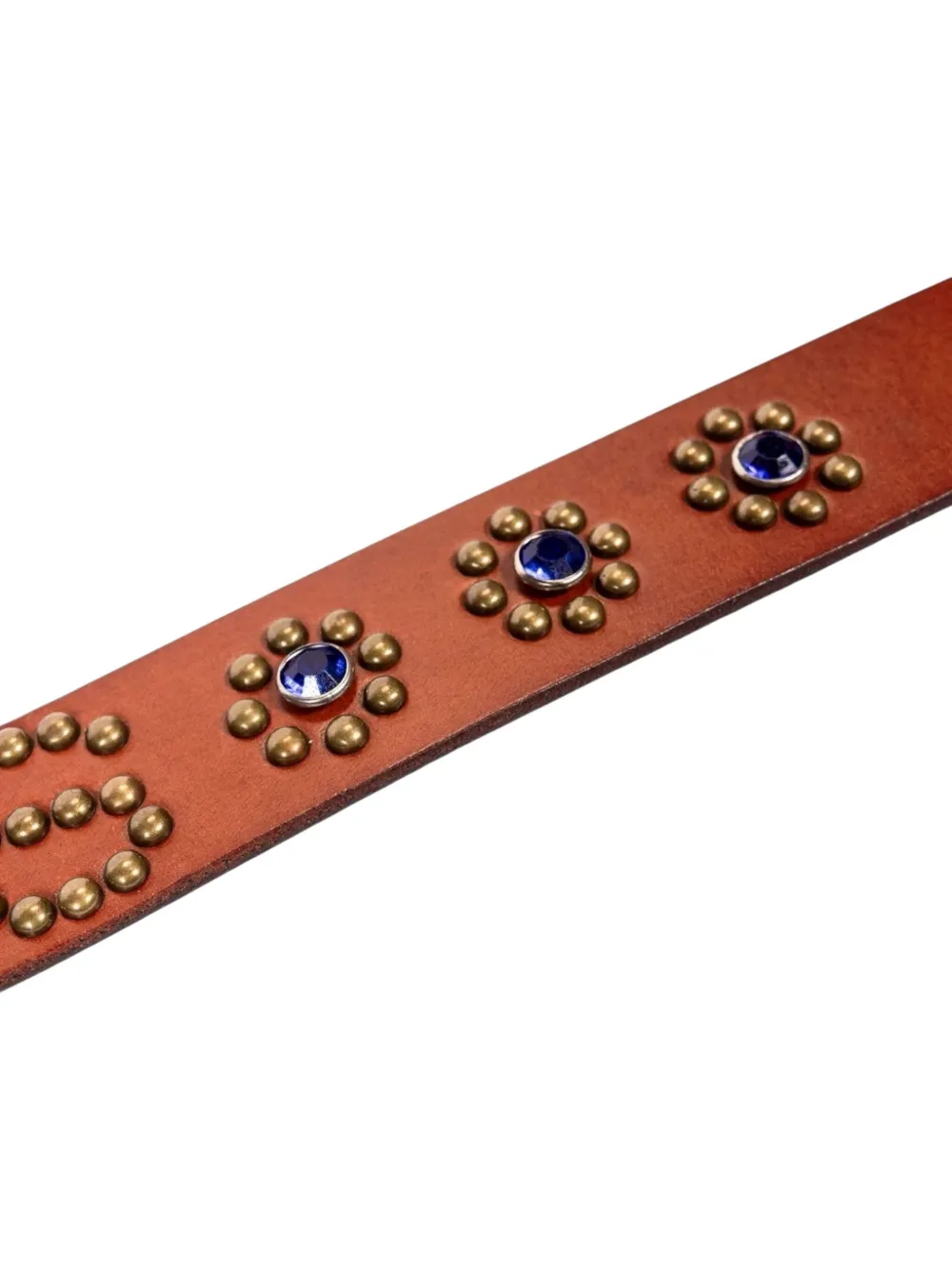 Pleasures Riem met studs Bruin