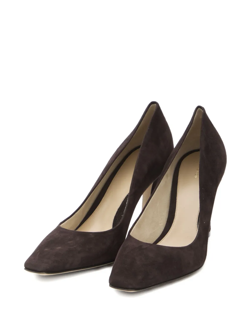 The Row 80mm square-toe suede heeled pumps | Heeled Pumps | Image 2