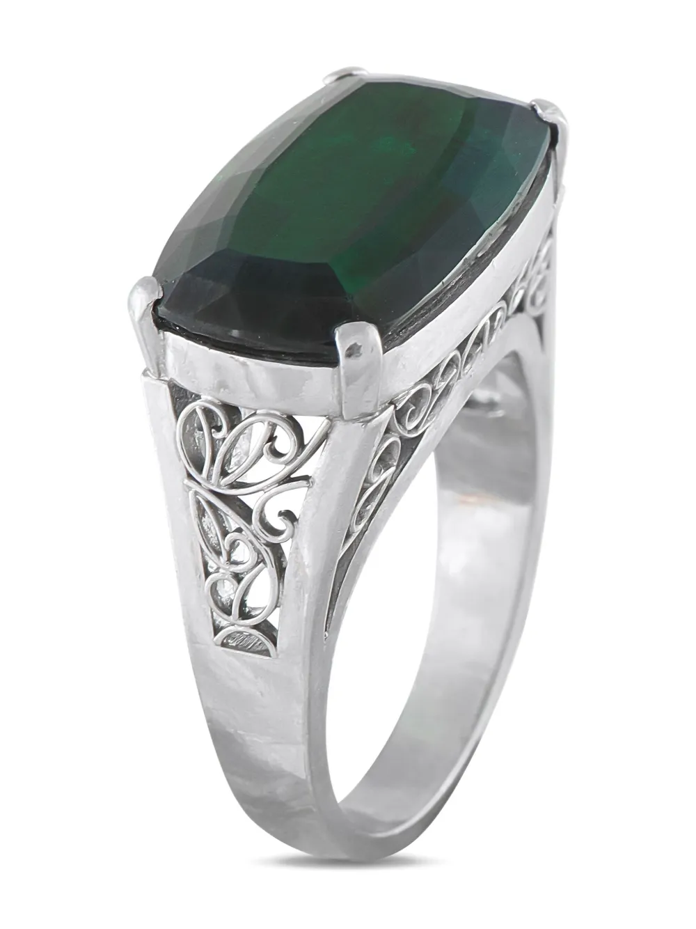 LB Exclusive platinum tourmaline ring - シルバートーン LB Exclusive platinum tourmaline ring - シルバートーン