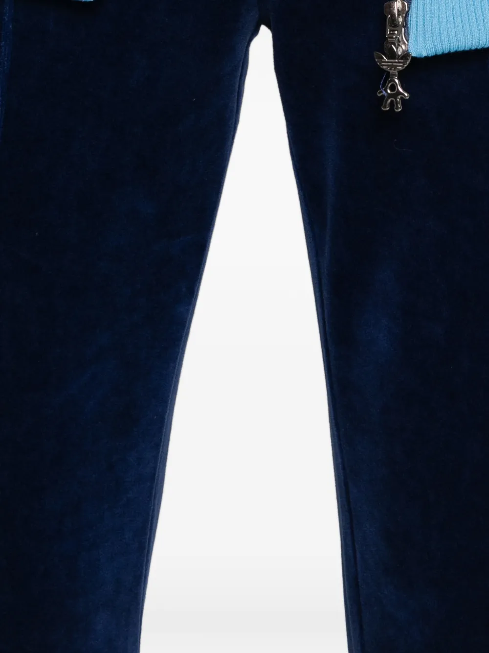 Adidas Originals X Avavav Velvet Track Pants In Blue