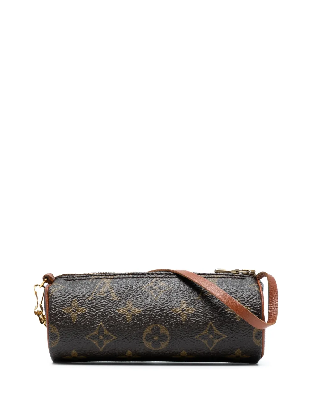 Louis Vuitton Pre-Owned 1990-2025 モノグラム パピヨン ポシェット ハンドバッグ - ブラウン Louis Vuitton Pre-Owned 1990-2025 モノグラム パピヨン ポシェット ハンドバッグ - ブラウン