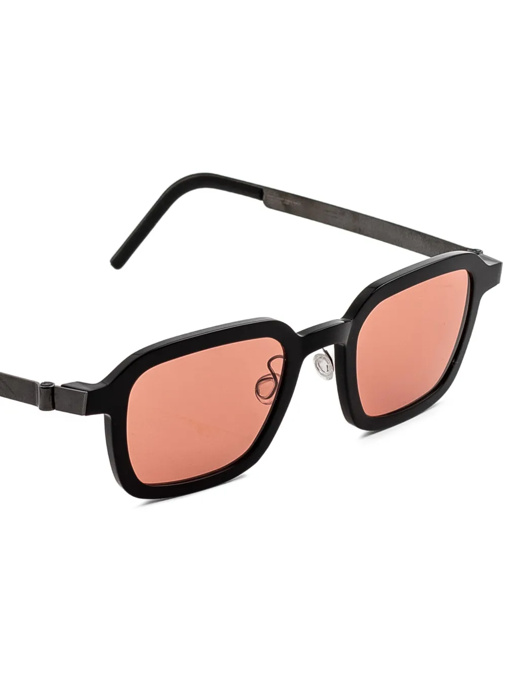 Lindberg Rectangle-frame Sunglasses In Multi