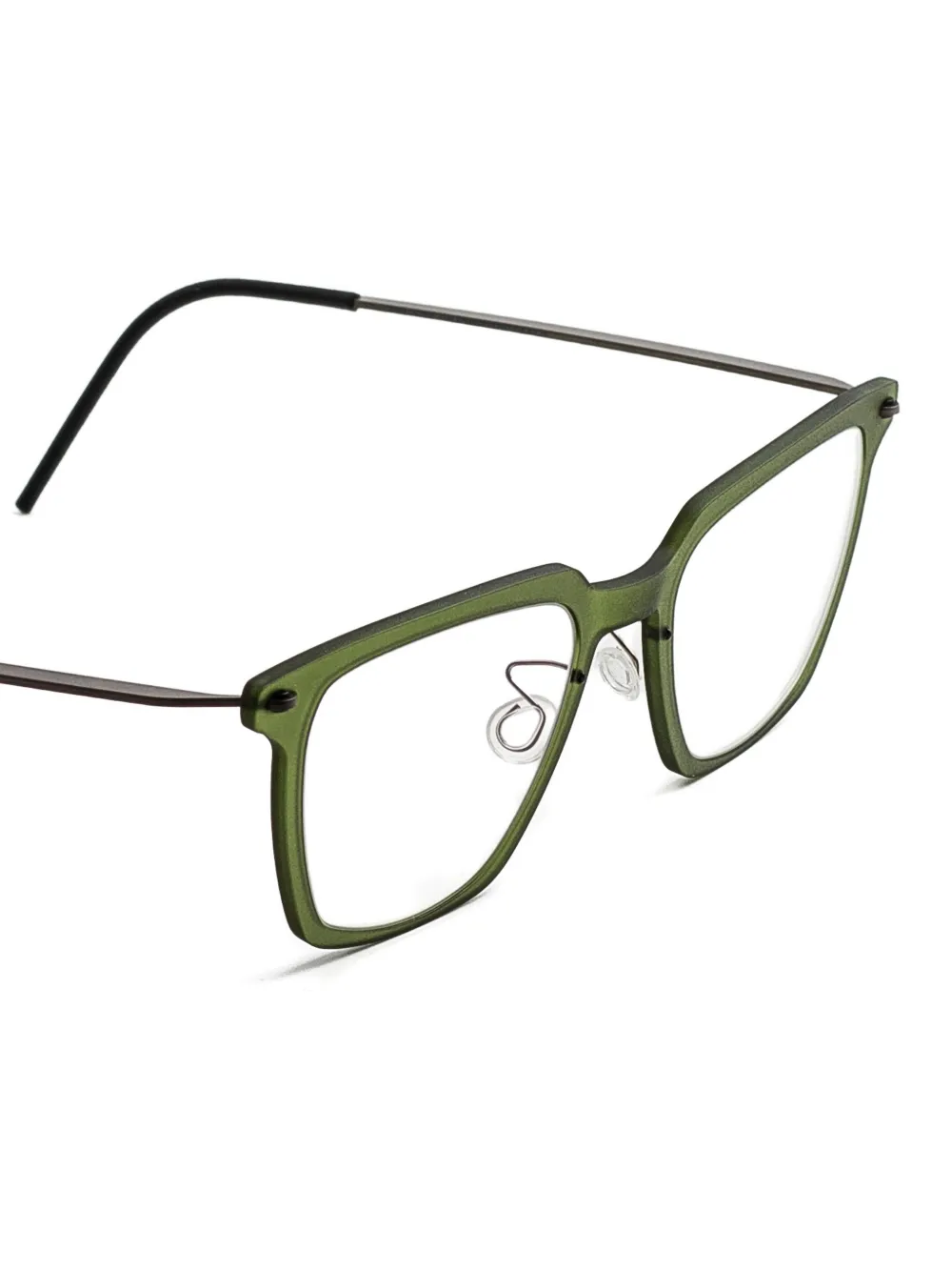 Lindberg Rectangle-frame Glasses In Brown