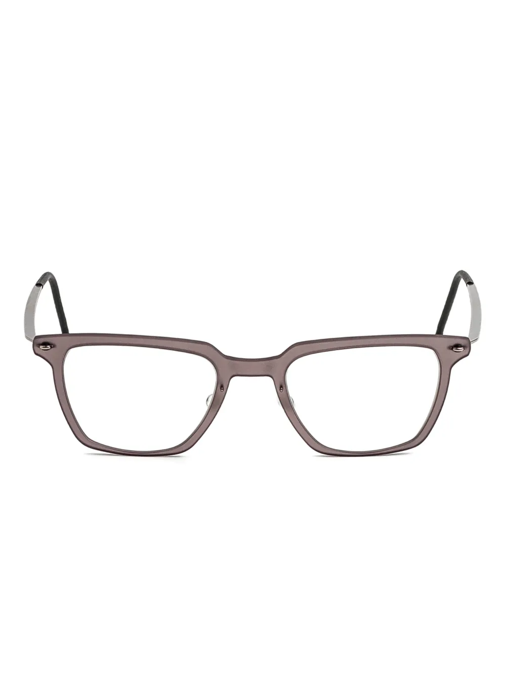 Lindberg rectangle-frame glasses | Brown | Image 1