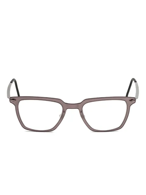 Lindberg rectangle-frame glasses