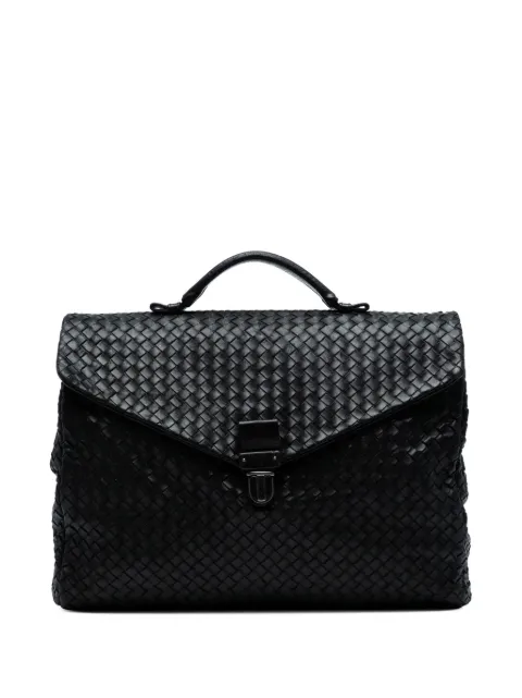 Bottega Veneta Pre-Owned bolso business de piel de napa Intrecciato 2000-2007