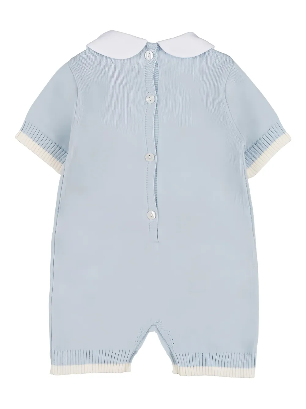 Nanán Embroidered Shorties In Blue