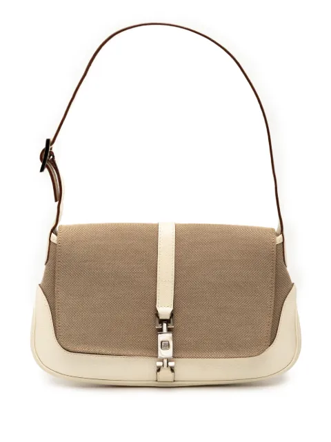 Gucci Pre-Owned 2000-2015 Canvas Jackie O Flap shoulder bag