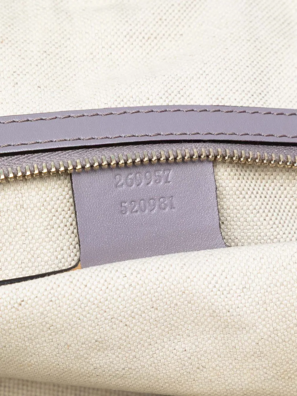 GUCCI Pre-owned 2016-2025 Gg Canvas Heart Bit Satchel In Purple