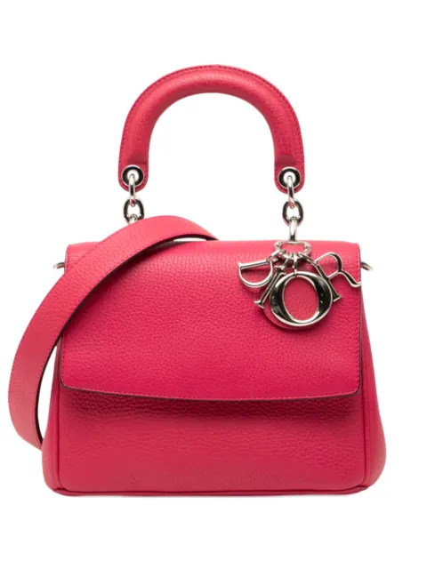 Christian Dior Pre-Owned bolso satchel Be Dior mini de piel con solapa 2014